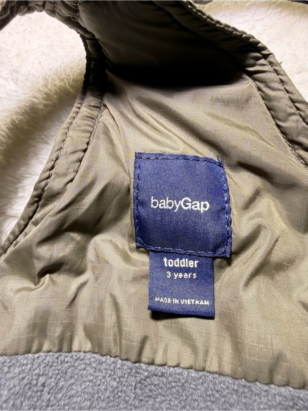 Baby Gap Toddler Snow Bibs Ski Suit Pants green insulated size 3 years